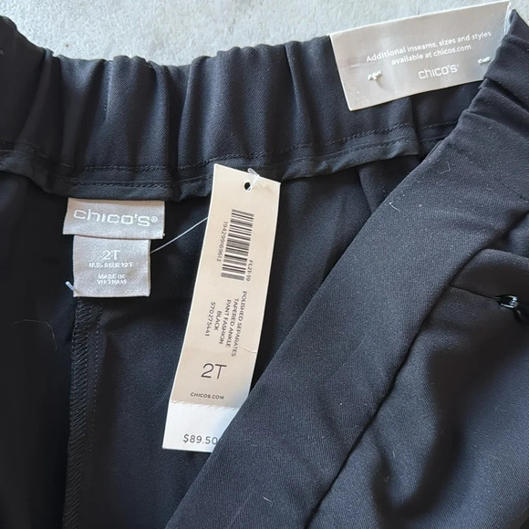 NWT-Chico’s relaxed tapered pants - Picture 11 of 13